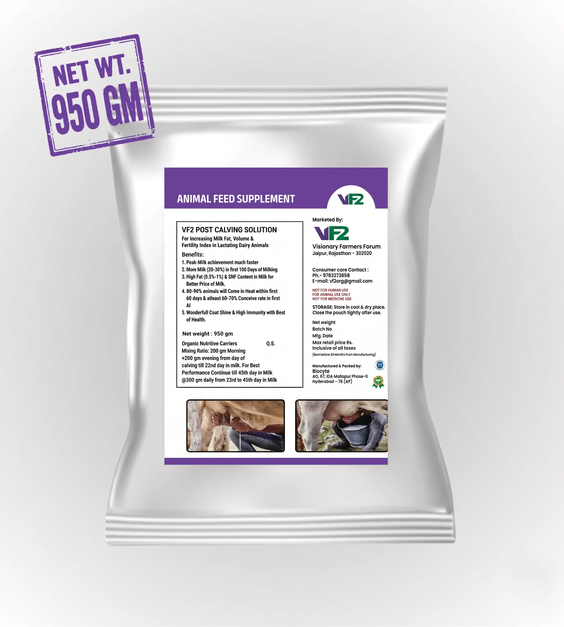 VF2 POST CALVING SOLUTION VF2 POST CALVING SOLUTION