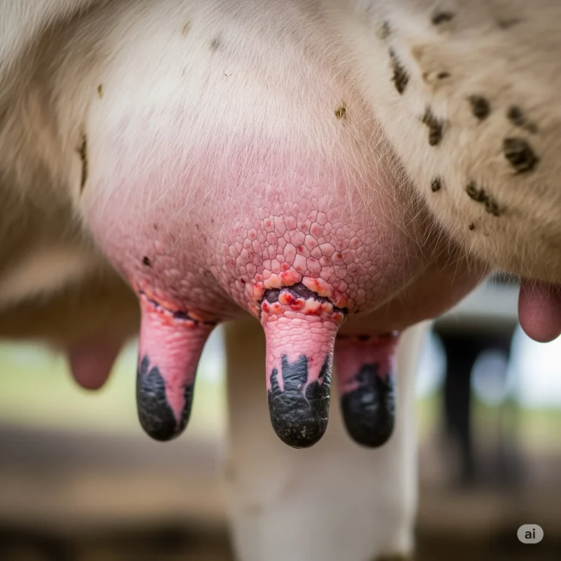 mastitis in cows