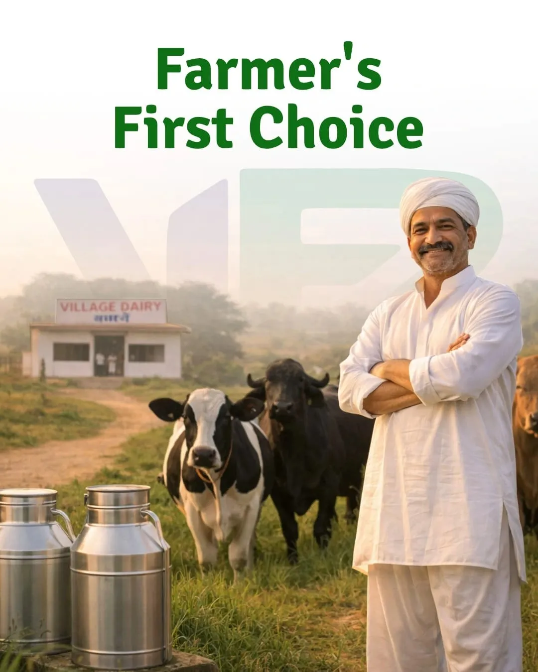 Cattle feed supplement for dairy farmers