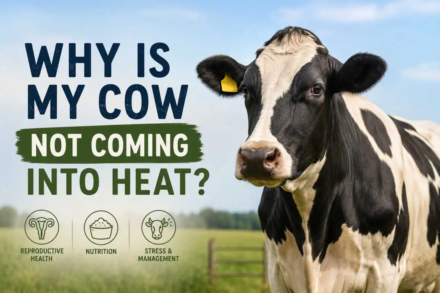 cow not coming into heat