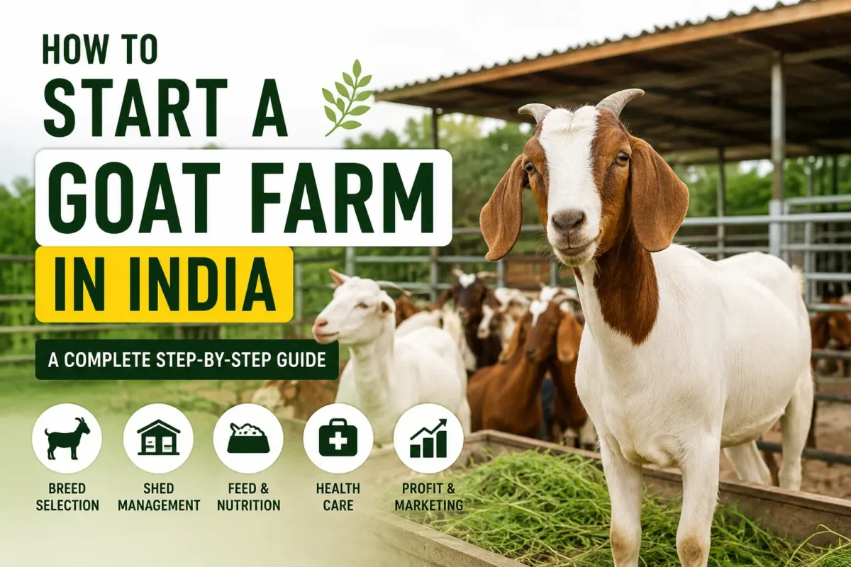 How to start a goat farm