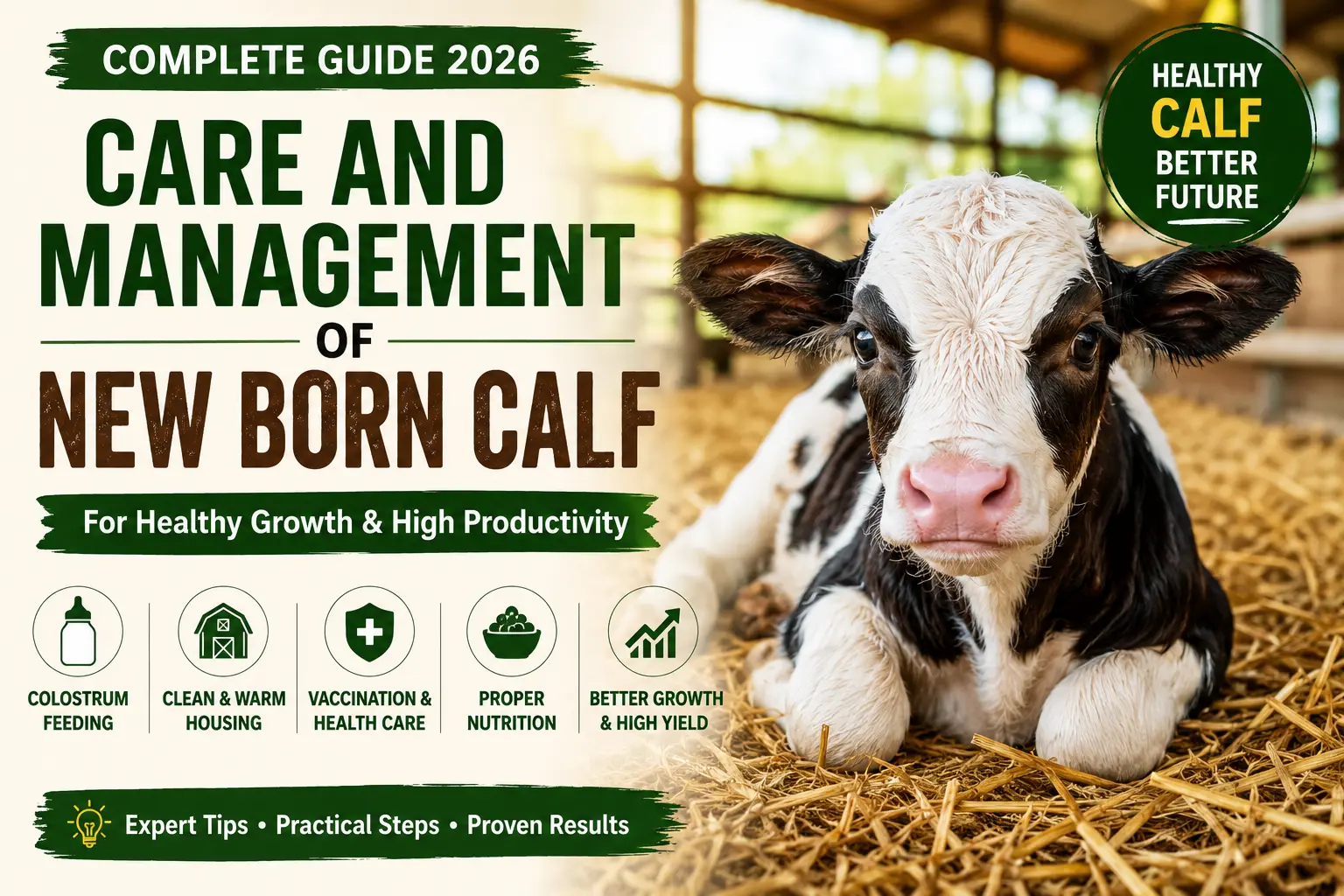 Calf care and management